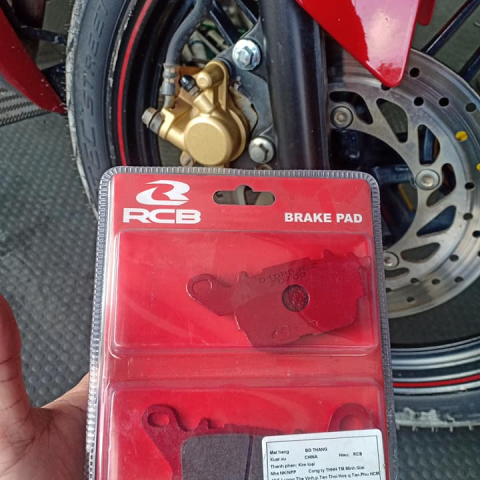 Bố thắng đĩa trước RCB cho Exciter 150/155, NVX chính hãng