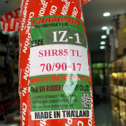 Vỏ xe Champion SHR85 (IZ 01) chính hãng 70/90-17