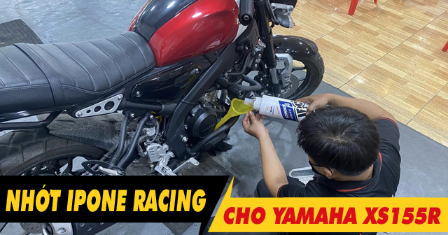 Yamaha XS155R thay nhớt ipone Stroke 4 Racing 10W40 đi xa có mát máy không?