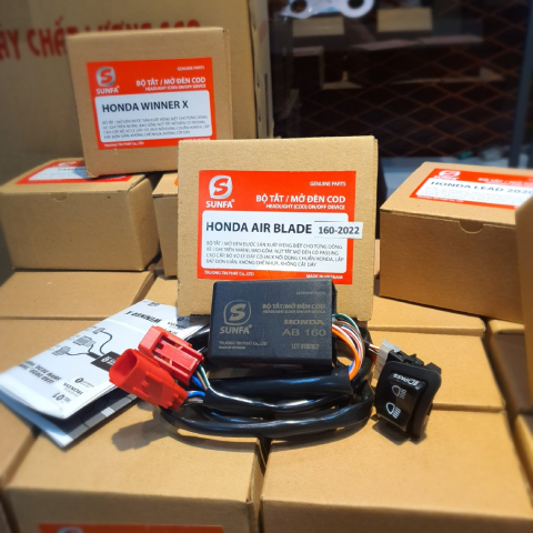 Bộ công tắc đèn Sunfa cho AirBlade 125/160 đời 2022 - 2025