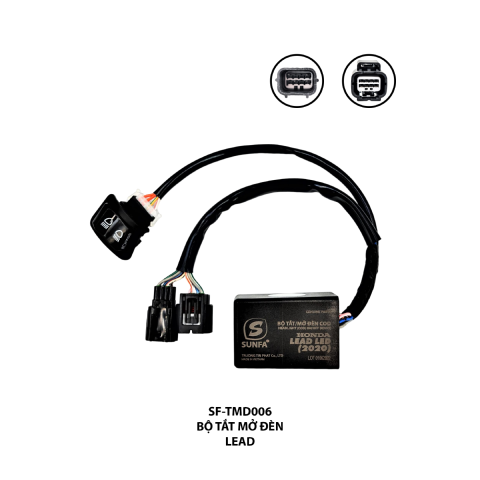 Bộ công tắc đèn Sunfa cho Lead 2020 - 2025 đèn led