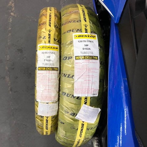 Lốp Dunlop D102A (70/90-17 - 120/70-17)