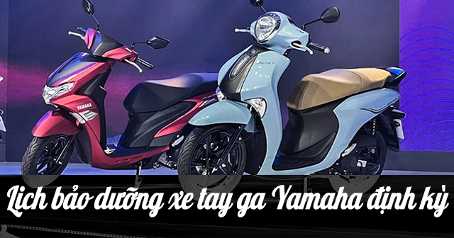 Lịch Bảo Dưỡng Xe Tay Ga Yamaha Định Kỳ | Shop2Banh.Vn