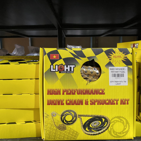 Bộ Nhông sên dĩa Light cho Honda Winner 150, Winner X