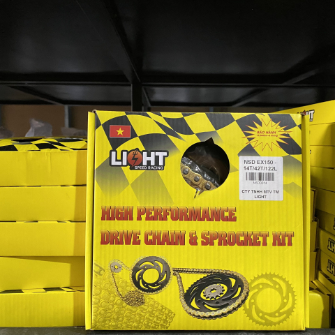 Bộ Nhông sên dĩa Light cho Yamaha Exciter 150