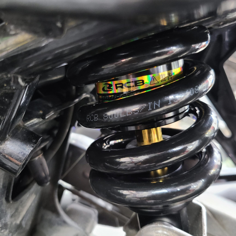 Phuộc RCB E2 ty vàng cho Exciter 135 chính hãng