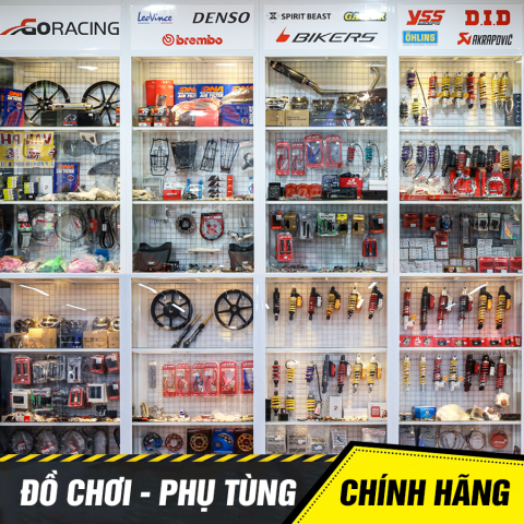 Phuộc RCB E2 ty vàng cho Exciter 135 chính hãng