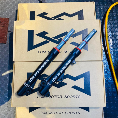 Phuộc trước LCM ty bạc cho AB 125/150/160