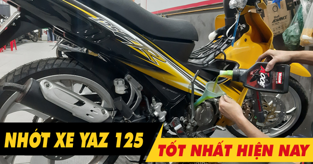 Tổng hợp các loại nhớt cho xe Yamaha YaZ 125 tốt nhất hiện nay