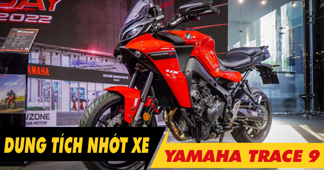 Dung tích nhớt máy xe Yamaha Trace 9 bao nhiêu ml? Thay loại nào phù hợp?