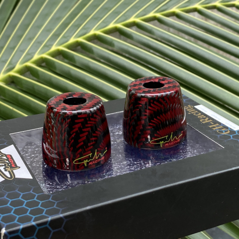 Gù Carbon fiber chống rung, đầm tay lái cho AB 160, Vario 160