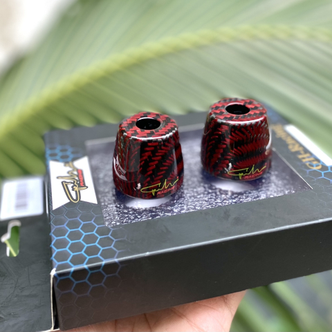 Gù Carbon fiber chống rung, đầm tay lái cho AB 160, Vario 160