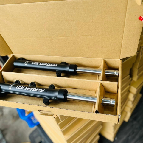 Phuộc trước LCM ty bạc cho Exciter 150 ty phuộc 26mm