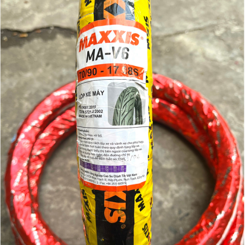Vỏ có ruột Maxxis 70/90-17 gai xương cá
