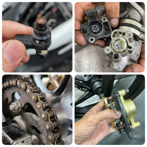 Gói bảo dưỡng xe số, xe côn tay nâng cao 14 bước