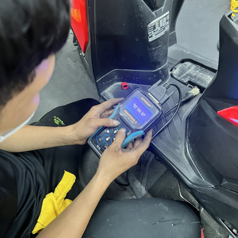 Gói bảo dưỡng xe tay ga nâng cao 14 bước