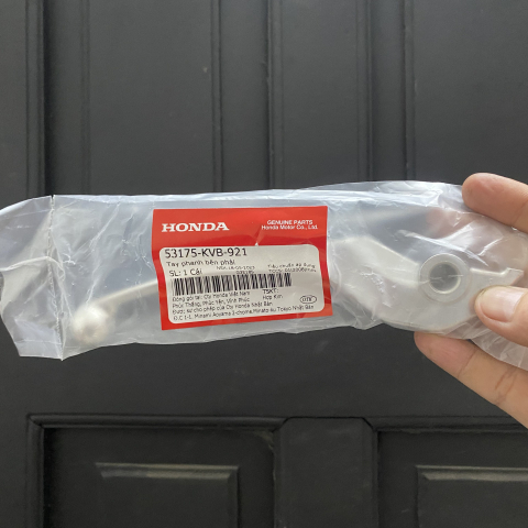 Tay thắng zin bên phải cho AB, Click 110/ 125, Vision (màu bạc)