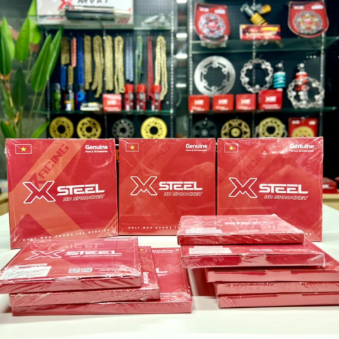 Bộ nhông sên dĩa X1R cho Winner (122L, Đen)