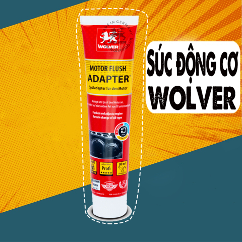 Súc động cơ Wolver Motor Flush Adapter 80ml