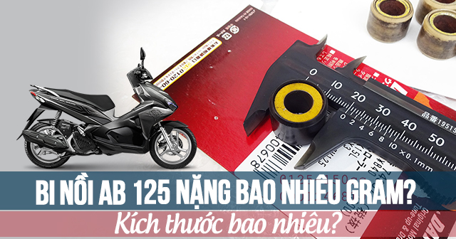 Bi nồi AB 125 nặng bao nhiêu gram? Kích thước bao nhiêu?
