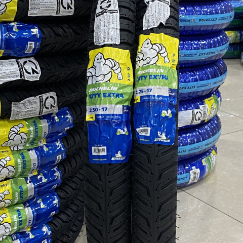 Vỏ có ruột Michelin City Extra 2.50-17 43P