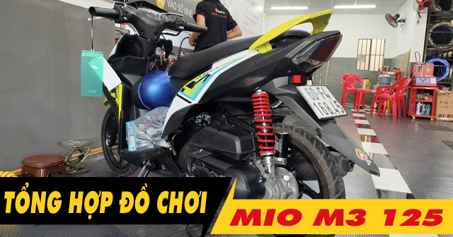 Top 8 đồ chơi xe Mio M3 125 bán chạy nhất Shop2banh năm 2025