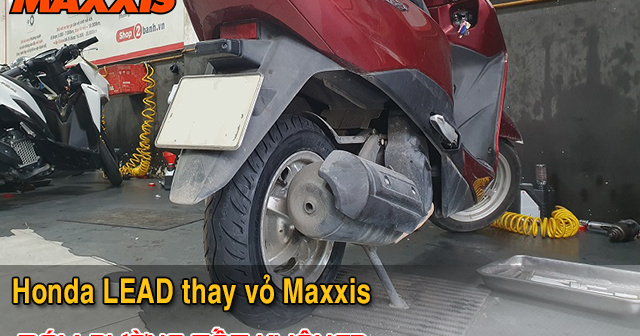 Vỏ Maxxis MA-WGV cho xe ga Lead có bám đường tốt không? 