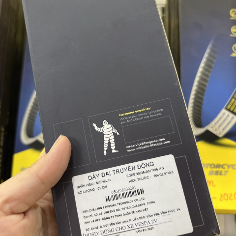 Dây Curoa Michelin cho Vespa 2V