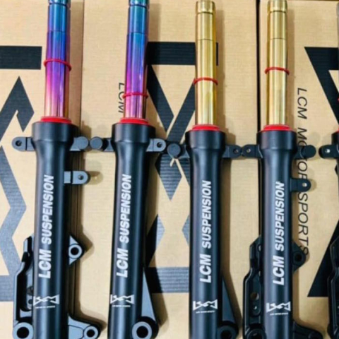 Phuộc trước LCM cho AB 125/150/160 ty vàng, titan