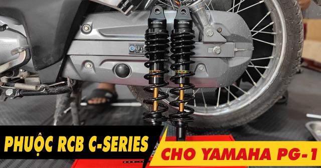 Tư vấn lên phuộc RCB C Series cho PG 1 có tốt không?