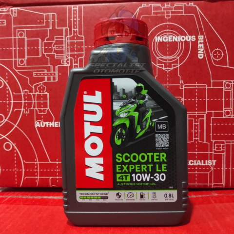 Nhớt Motul Scooter Expert LE 10W30 0.8L