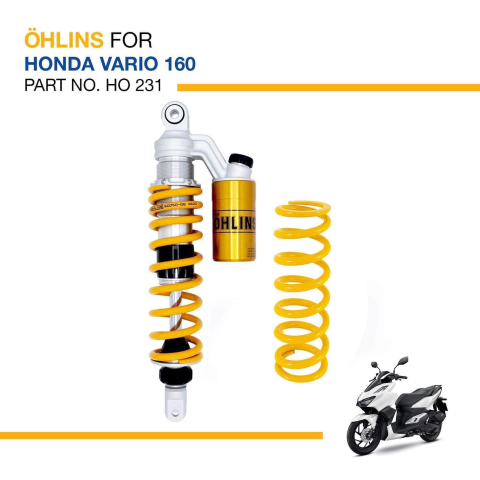 Phuộc Ohlins HO 231 cho Vario 160, Click 160 chính hãng