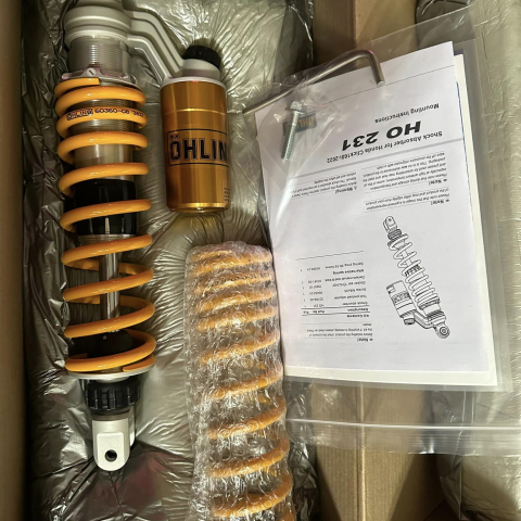 Phuộc Ohlins HO 231 cho Vario 160, Click 160 chính hãng