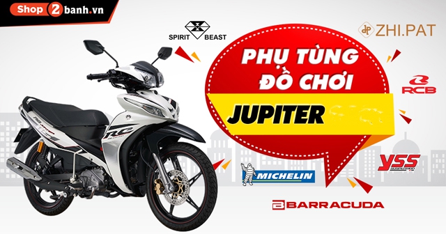 Top 8 đồ chơi xe Jupiter Fi bán chạy nhất Shop2banh năm 2024