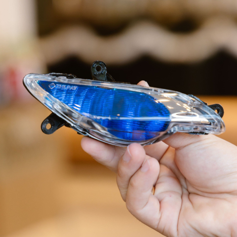 Xi nhan trước CRYPTON W110 Silver cho Wave Alpha, Wave S, Wave RS... Chính Hãng Zhi.Pat