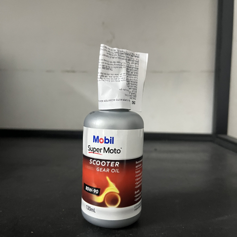 Nhớt Lap (Nhớt Hộp Số) Xe Ga Mobil Super Moto 80W90 120ml