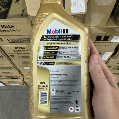 Nhớt Mobil 1 0W40 1L