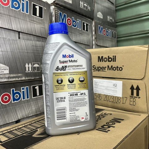 Nhớt Mobil Super Moto Scooter 10W40 1L