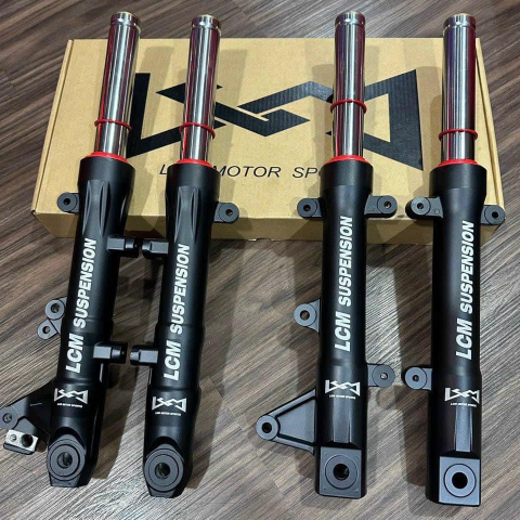 Phuộc trước LCM ty bạc cho Honda Winner X