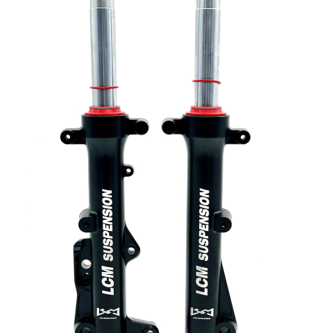 Phuộc trước LCM ty bạc cho Vario 160, Click 160