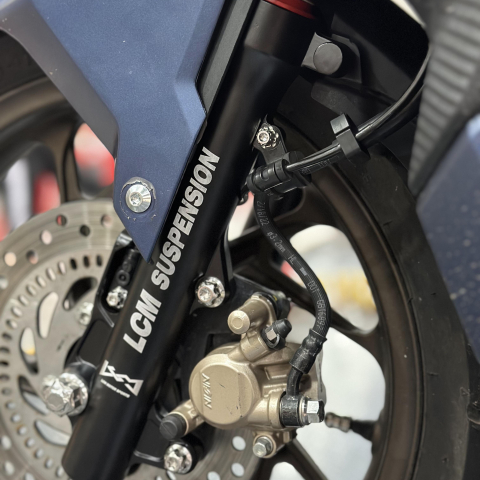 Phuộc trước LCM ty bạc cho Vario 160, Click 160