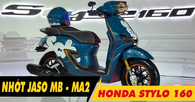 Honda Stylo 160 nên chọn nhớt Jaso MB hay Jaso MA2 là phù hợp nhất?