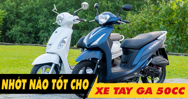 Top 5 nhớt tốt cho xe 50cc bán chạy nhất Shop2banh năm 2025