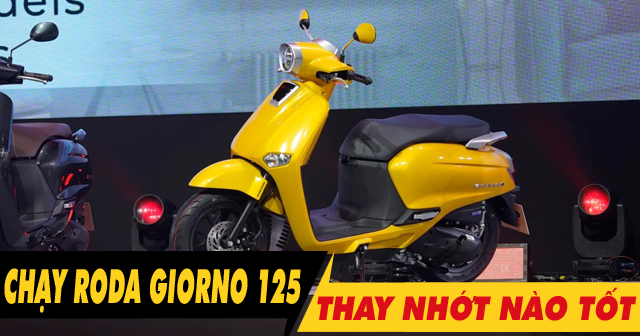 Xe Honda Giorno+ 125 chạy roda thì thay nhớt máy như thế nào?