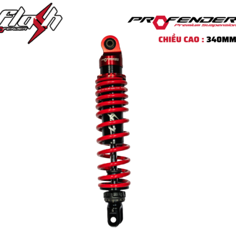 Phuộc Profender Flash Series cho Vario 160 cao 340mm chính hãng