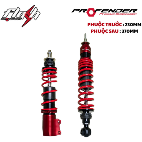 Phuộc Profender Flash Series trước sau cho Vespa