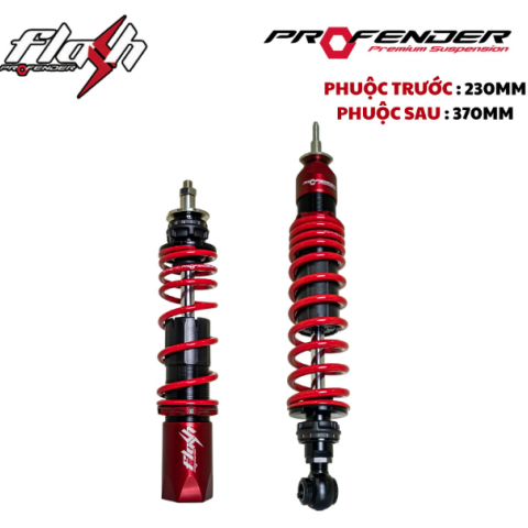 Phuộc Profender Flash Series trước sau cho Vespa