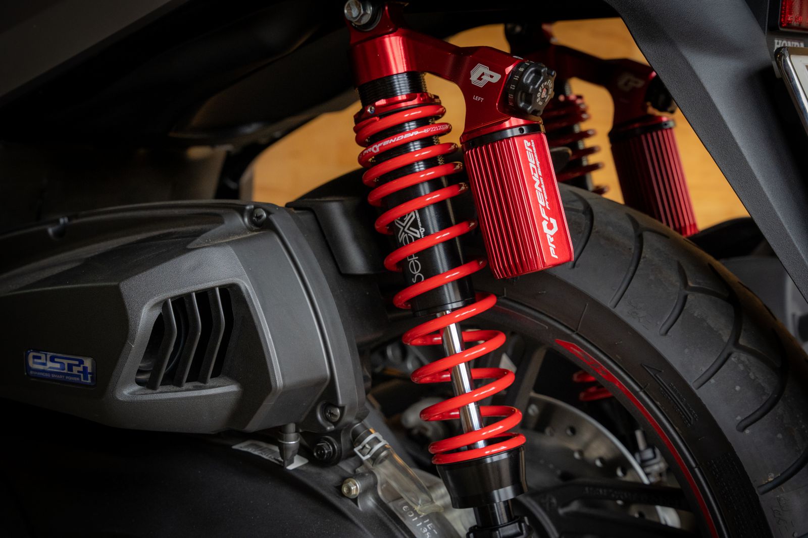 Phuộc Profender X Series cho SH 350i, SH300i cao 400mm chính hãng