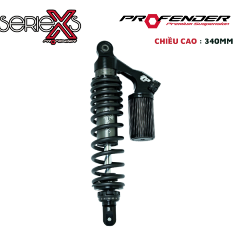 Phuộc Profender X Series cho Vario 160 cao 340mm chính hãng