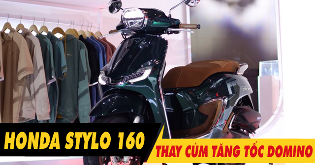 Tổng hợp cùm tăng tốc Domino cho xe Honda Stylo 160 mới nhất hiện nay